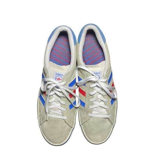 Adidas Americana Low White/Red-Blue Skateboarding Men's Shoe Size 10.5, G65587 - Picture 6 of 14